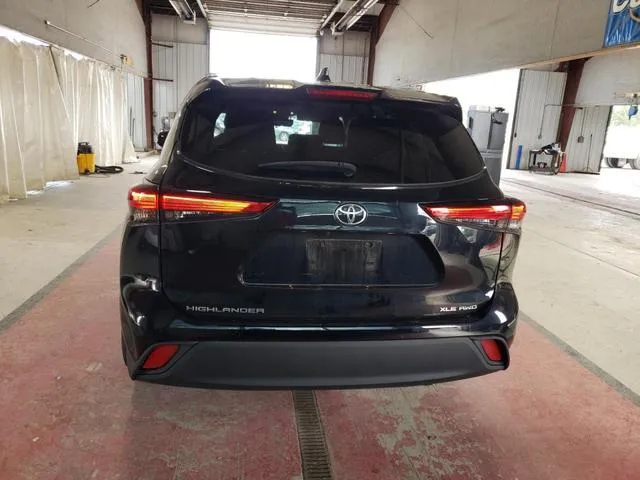 5TDGZRBH0MS083444 2021 2021 Toyota Highlander- Xle 6