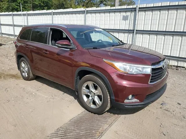 5TDDKRFH8ES048931 2014 2014 Toyota Highlander- Limited 4