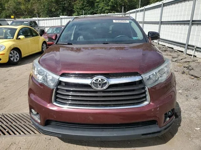 5TDDKRFH8ES048931 2014 2014 Toyota Highlander- Limited 5