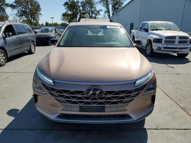 KM8J74A65MU012973 2021 2021 Hyundai Nexo- Blue 5