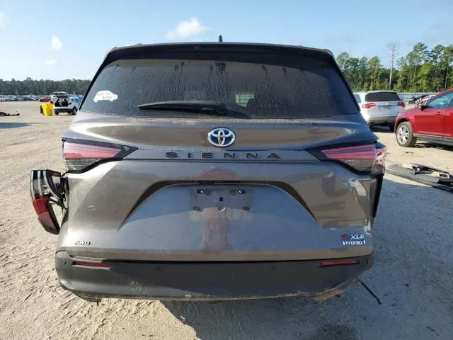 5TDYSKFC3NS070199 2022 2022 Toyota Sienna- Xle 6