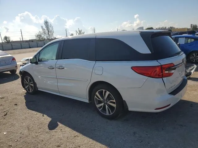 5FNRL6H87NB055856 2022 2022 Honda Odyssey- Touring 2