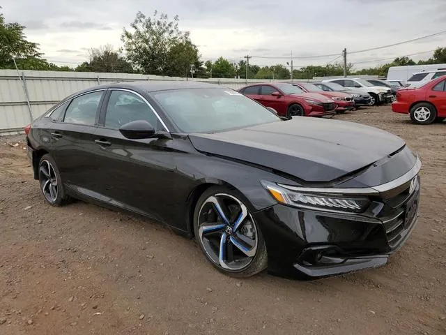 1HGCV1F35NA070568 2022 2022 Honda Accord- Sport 4