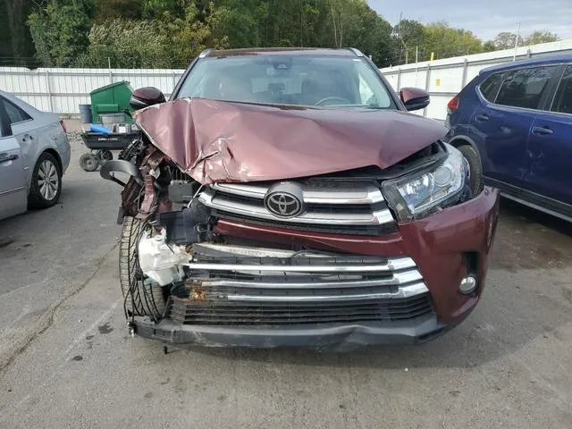 5TDDZRFH6JS492413 2018 2018 Toyota Highlander- Limited 5