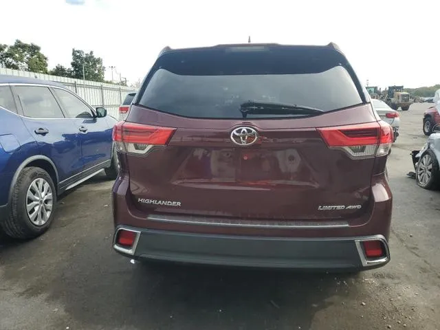 5TDDZRFH6JS492413 2018 2018 Toyota Highlander- Limited 6