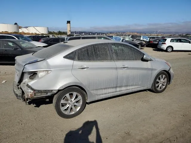 KMHCU4AE7DU328464 2013 2013 Hyundai Accent- Gls 3