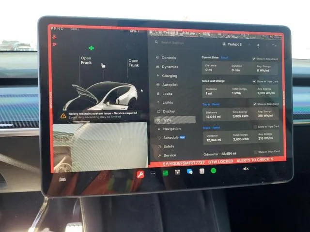 5YJYGDEF5MF277737 2021 2021 Tesla MODEL Y 9