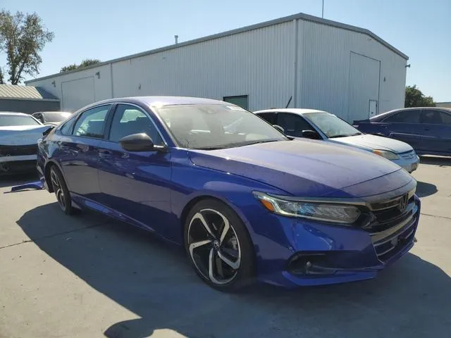 1HGCV1F34NA121686 2022 2022 Honda Accord- Sport 4