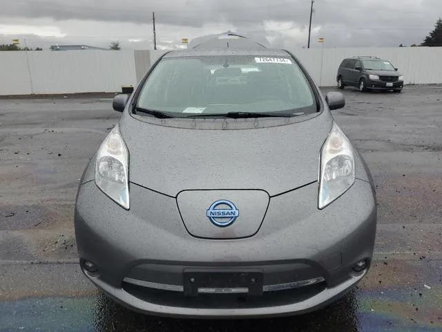 1N4AZ0CP9FC334091 2015 2015 Nissan Leaf- S 5