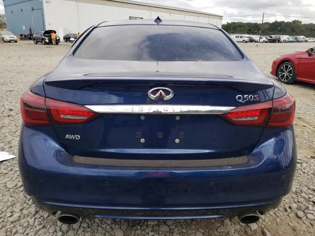 JN1FV7AR5LM660827 2020 2020 Infiniti Q50- Red Sport 400 6