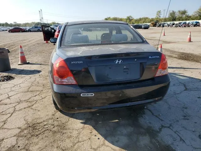 KMHDN46D34U807515 2004 2004 Hyundai Elantra- Gls 6