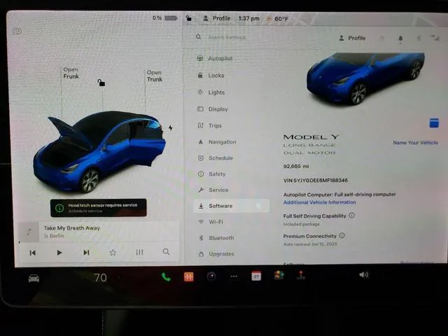 5YJYGDEE6MF188346 2021 2021 Tesla MODEL Y 9