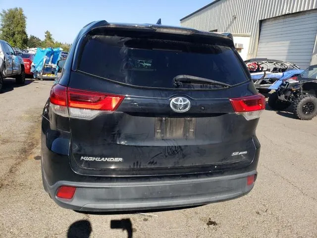 5TDJZRFHXJS802825 2018 2018 Toyota Highlander- SE 6