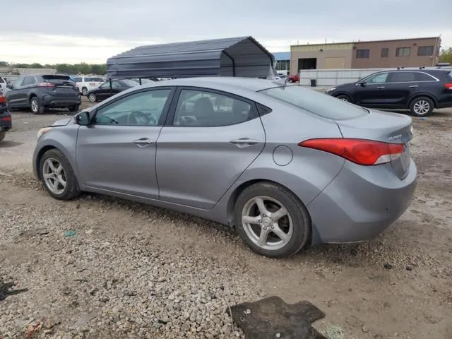 KMHDH4AE0CU398878 2012 2012 Hyundai Elantra- Gls 2