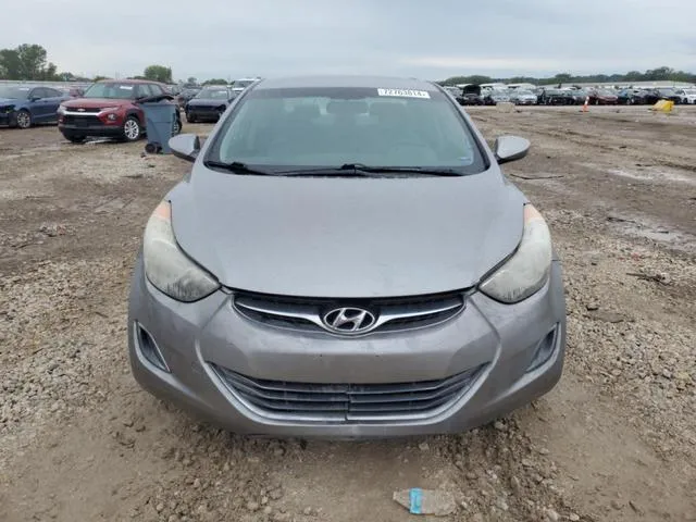 KMHDH4AE0CU398878 2012 2012 Hyundai Elantra- Gls 5