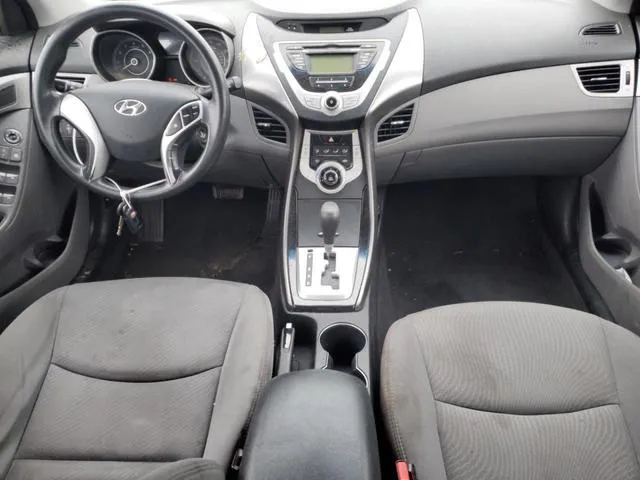 KMHDH4AE0CU398878 2012 2012 Hyundai Elantra- Gls 8