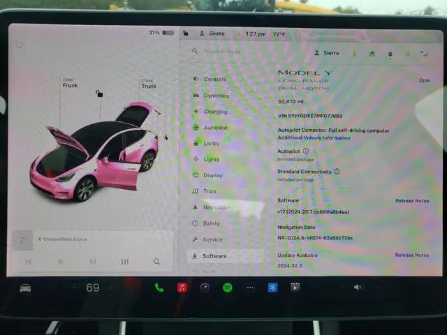 5YJYGDEE7MF077689 2021 2021 Tesla MODEL Y 9