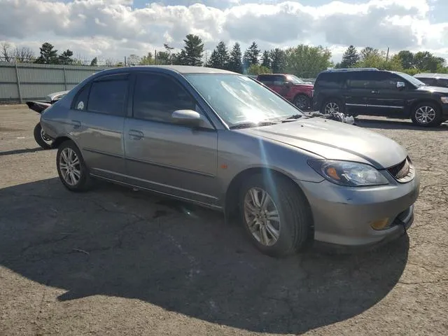 2HGES15504H542888 2004 2004 Honda Civic- LX 4