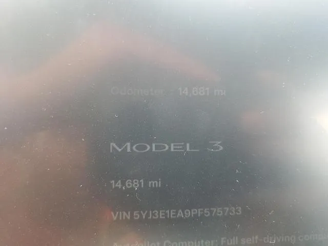 5YJ3E1EA9PF575733 2023 2023 Tesla MODEL 3 9