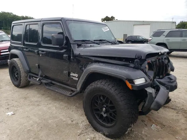 1C4HJXDN7LW268284 2020 2020 Jeep Wrangler- Sport 4