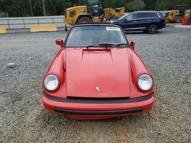 WP0EB0910HS161265 1987 1987 Porsche 911- Carrera 5