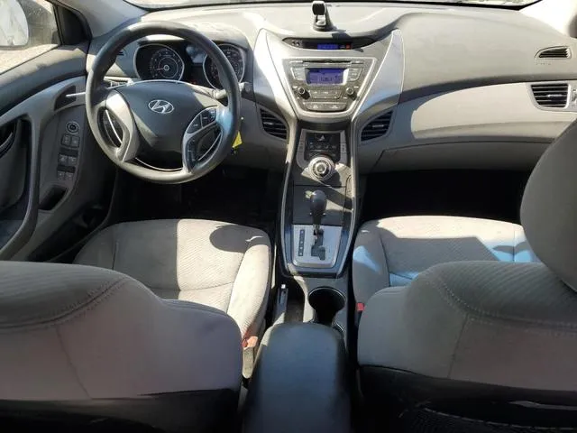 KMHDH4AE3DU967594 2013 2013 Hyundai Elantra- Gls 8