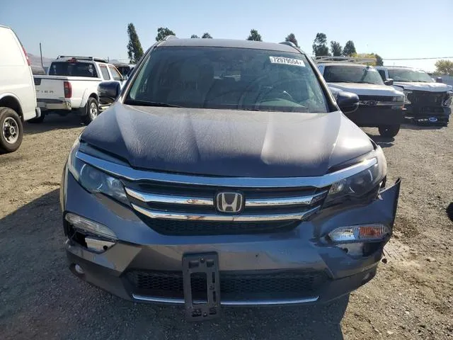 5FNYF5H96HB025385 2017 2017 Honda Pilot- Touring 5