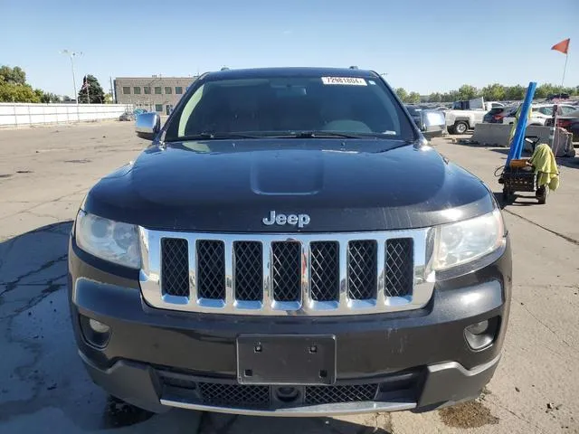 1C4RJFCT5DC580654 2013 2013 Jeep Grand Cherokee- Overland 5