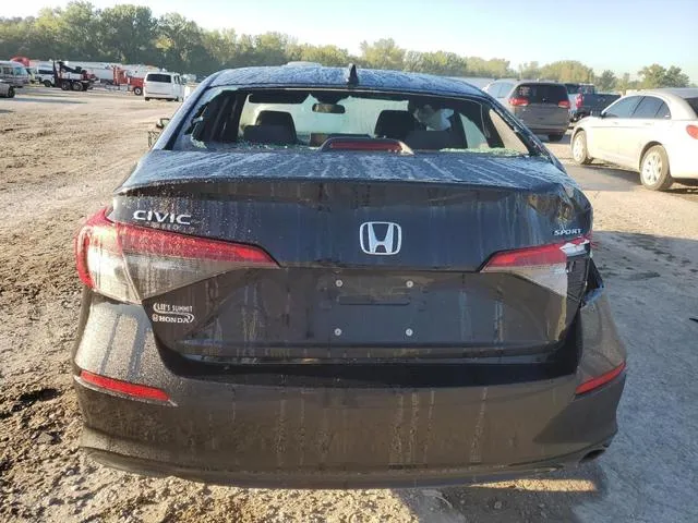 2HGFE2F58NH600411 2022 2022 Honda Civic- Sport 6