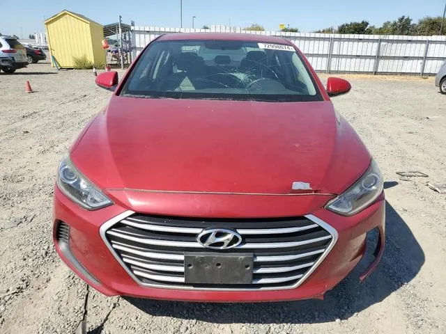 KMHD74LF0HU111829 2017 2017 Hyundai Elantra- SE 5