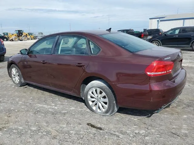 1VWAT7A3XEC077183 2014 2014 Volkswagen Passat- S 2