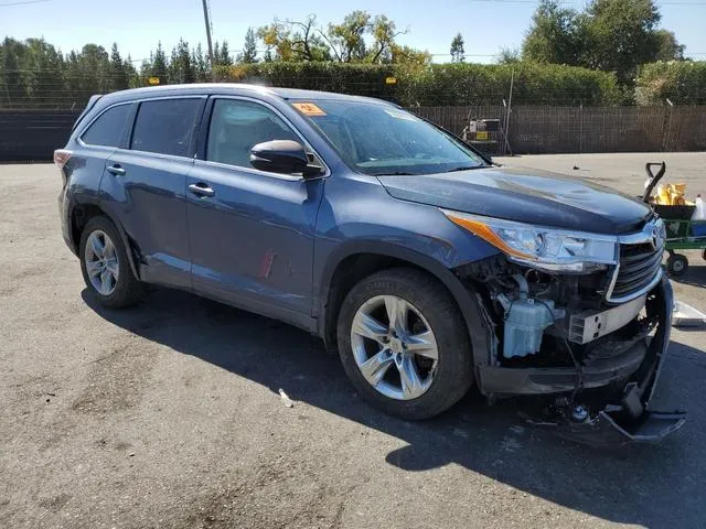 5TDDKRFH7ES015841 2014 2014 Toyota Highlander- Limited 4