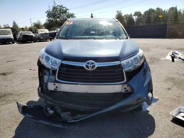 5TDDKRFH7ES015841 2014 2014 Toyota Highlander- Limited 5