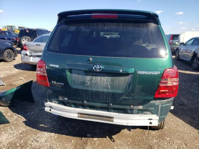 JTEHF21A920055940 2002 2002 Toyota Highlander- Limited 6