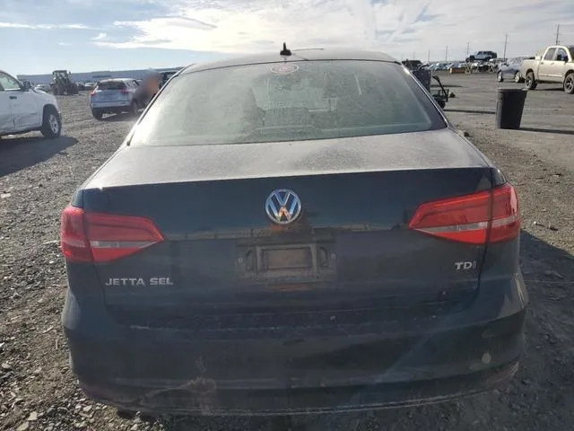 3VWLA7AJ9FM203126 2015 2015 Volkswagen Jetta- Tdi 6