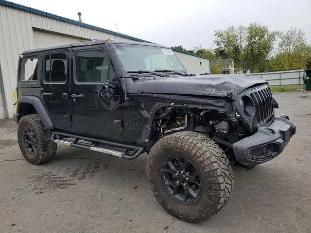 1C4HJXDG0MW665144 2021 2021 Jeep Wrangler- Sport 4