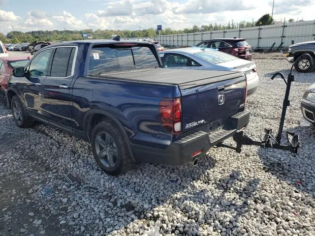 5FPYK3F78NB034707 2022 2022 Honda Ridgeline- Rtl 2