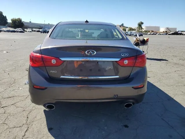 JN1BV7AR3FM392931 2015 2015 Infiniti Q50- Base 6