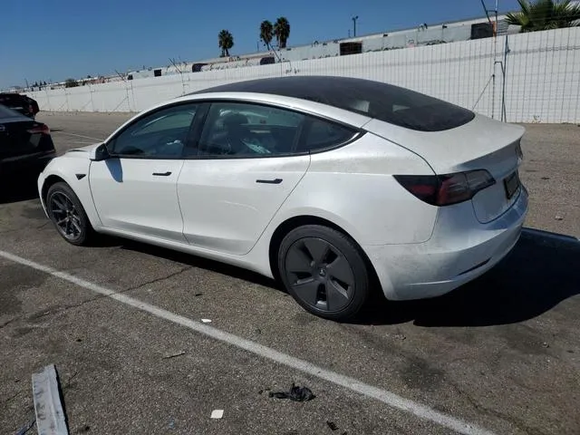 5YJ3E1EB8NF357630 2022 2022 Tesla MODEL 3 2