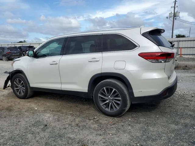 5TDKZRFH7KS342206 2019 2019 Toyota Highlander- SE 2