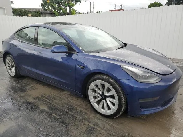 5YJ3E1EA3NF369871 2022 2022 Tesla MODEL 3 4