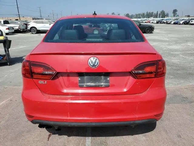 3VW4A7AJ7CM052657 2012 2012 Volkswagen Jetta- Gli 6