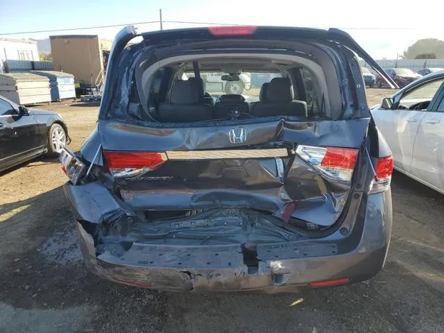 5FNRL5H6XGB070153 2016 2016 Honda Odyssey- Exl 6