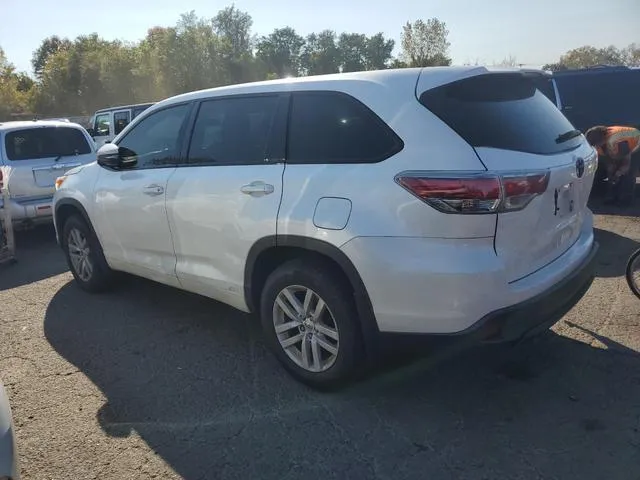 5TDBKRFH6FS118841 2015 2015 Toyota Highlander- LE 2