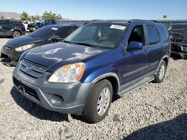 JHLRD78815C019034 2005 2005 Honda CR-V- EX 1