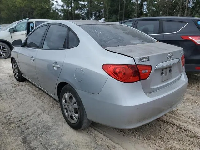 KMHDU4AD2AU019086 2010 2010 Hyundai Elantra- Blue 2