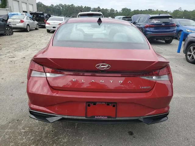 KMHLP4AG5MU112640 2021 2021 Hyundai Elantra- Limited 6