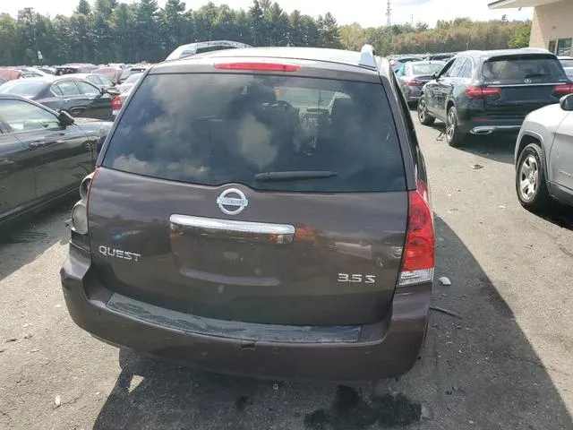 5N1BV28U67N123369 2007 2007 Nissan Quest- S 6