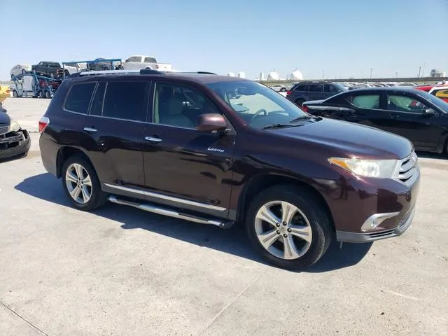 5TDYK3EH7BS043425 2011 2011 Toyota Highlander- Limited 4