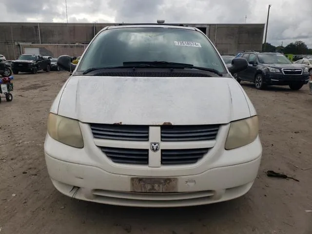 1D4GP24R75B185550 2005 2005 Dodge Grand Caravan- SE 5